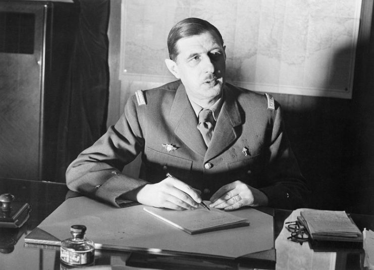 Charles de Gaulle (pictured) made several broadcasts on Radio Londres during the war