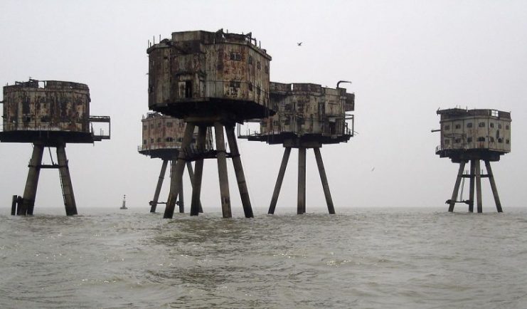 Maunsell “Army” Sea Forts. Photo: Flaxton / CC-BY-SA 3.0