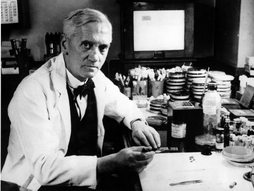 Alexander Fleming, who is credited with discovering penicillin in 1928.