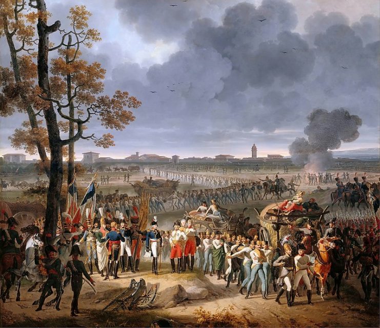 Capitulation of Mantua (2 February 1797), by Hippolyte Lecomte.