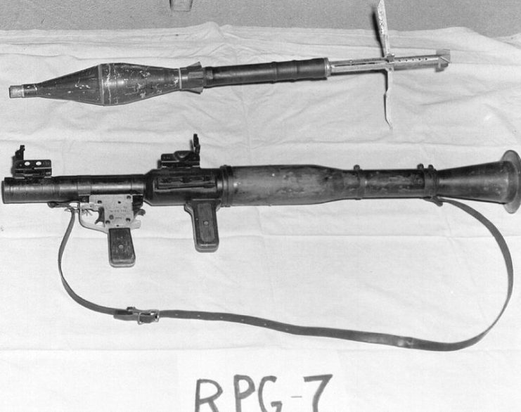 Captured RPG-7 Vietnam