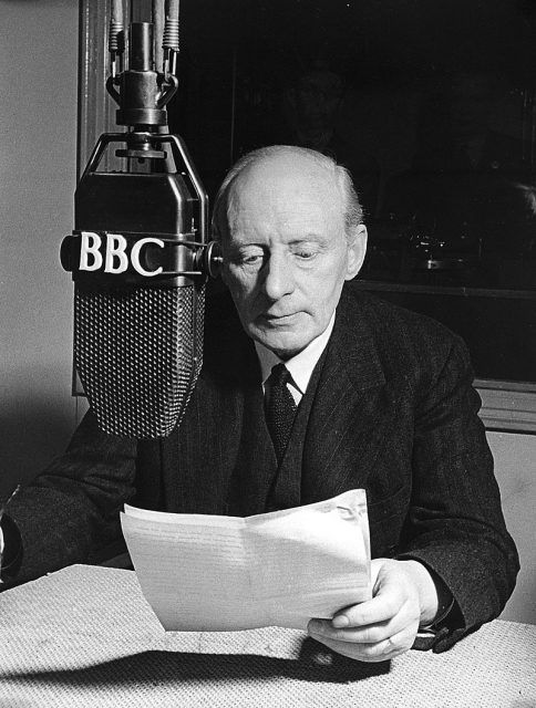 BBC broadcast Photo by Wellcome Images CC BY SA 4.0