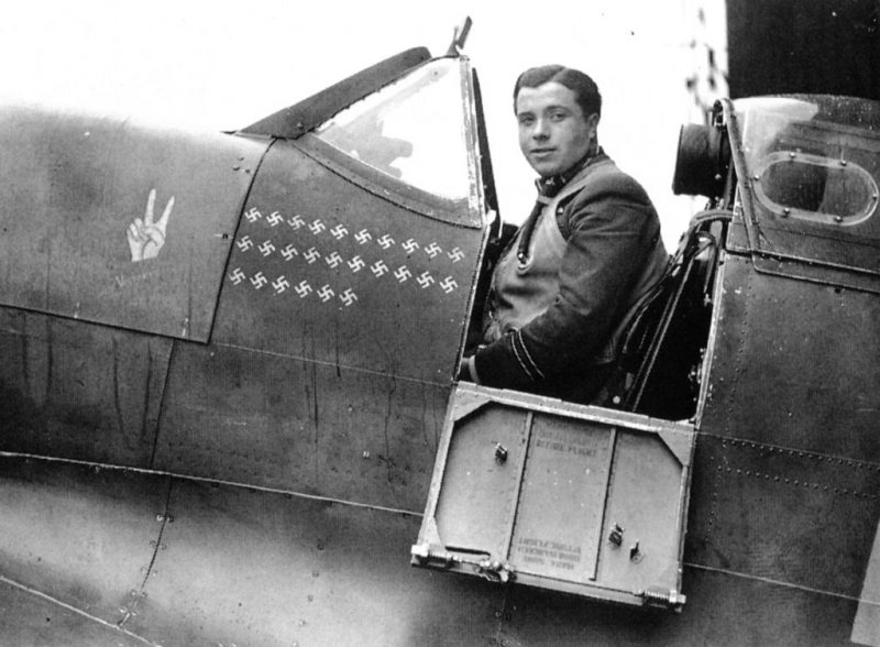 Erick Stanley Lock. A British 26-victory ace.