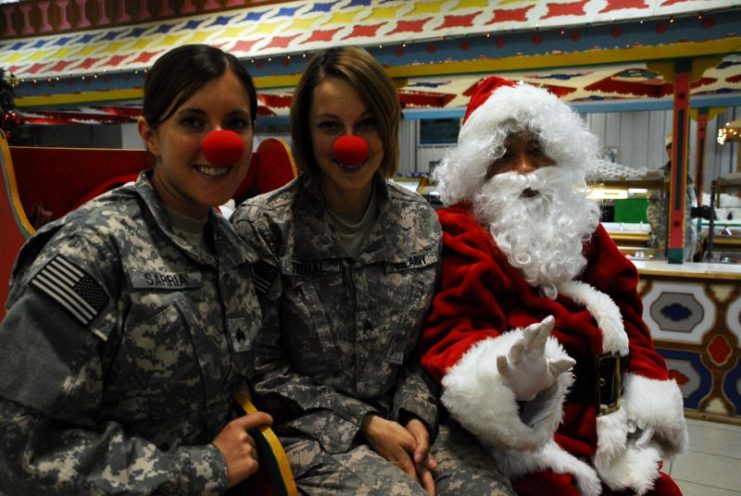 The U.S. Army – Christmas Dinner in Iraq