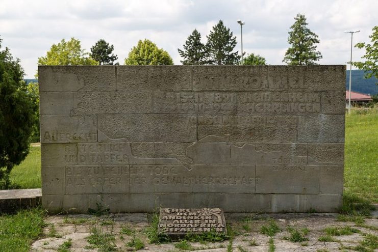 Generalfeldmarschall-Rommel Monument in Heidenheim.Photo: CEphoto CC BY-SA 3.0