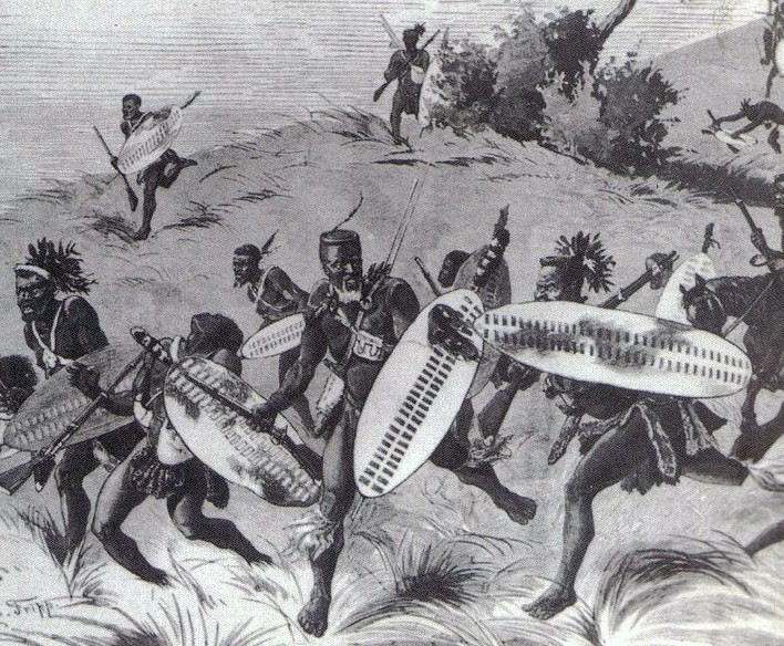 Zulu warriors, 1879