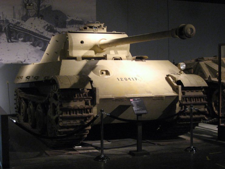 Panther II on display at Patton Cavalry and Armor Museum, Fort Knox. Photo: Fat yankey / CC-BY-SA 2.5