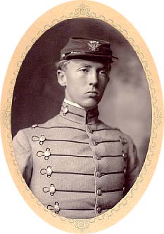 Patton at the Virginia Military Institute, 1907