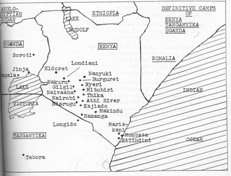 Definitive Camps in Kenya, Uganda, Tanganyika. Photo: Unknown / CC BY-SA 4.0