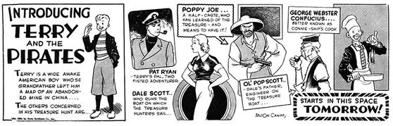 Terry and the Pirates (comic strip). Fair use