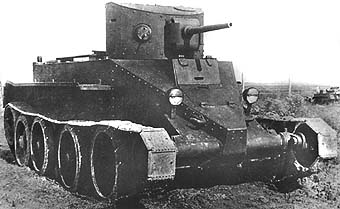 The BT-2 tank of 1932 was the first Soviet modification of Walter Christie’s design.