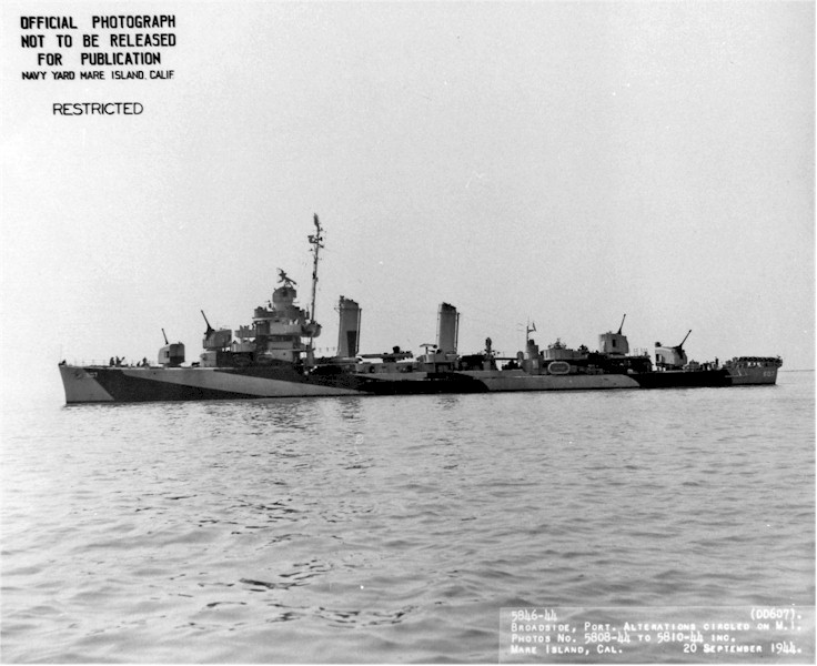 USS Frazier (DD-607)