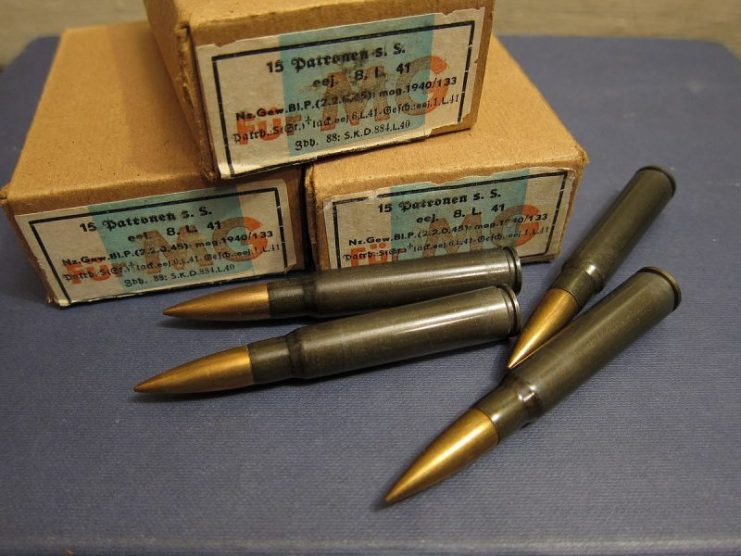 World War II German ammunition. Arielnyc2006 – CC BY-SA 3.0