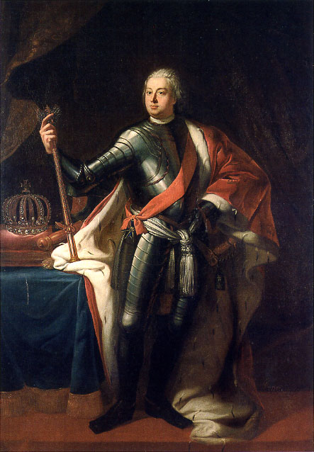 Frederick William I, 1713.