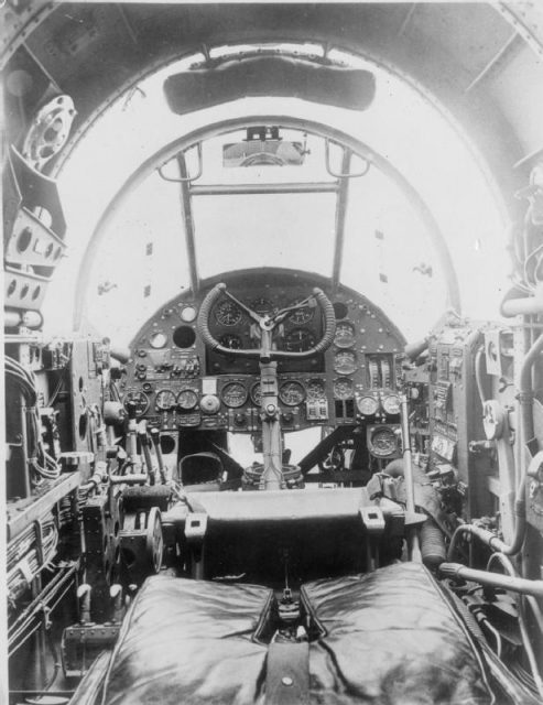 Hampden cockpit