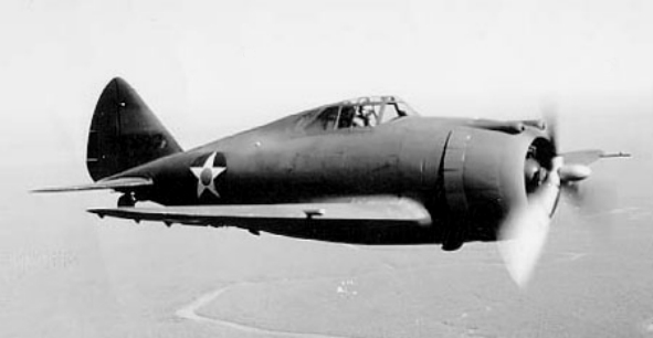 American pre-war fighter Republic P-43 Lancer