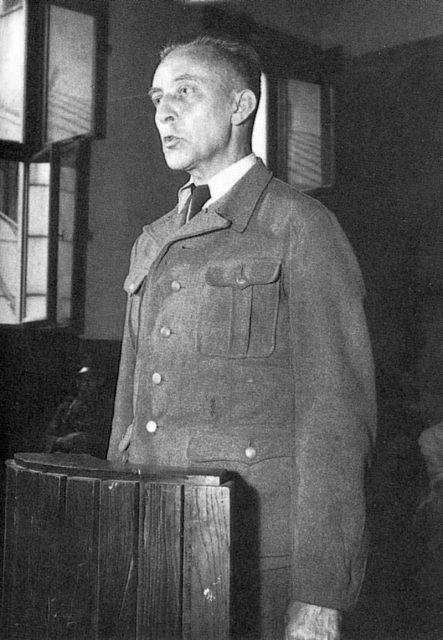 Stroop before a Polish court in 1951