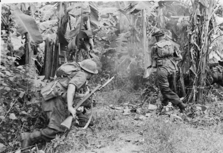 British troops in Burma, 1944