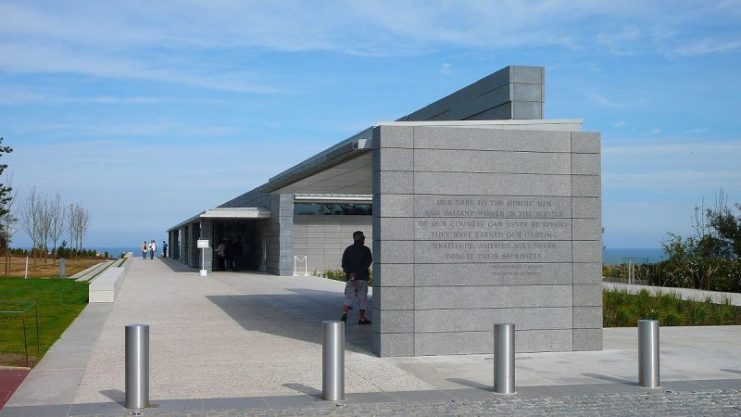Normandy American Cemetery and Memorial Visitor Center. Photo: mpwheatley CC BY 30