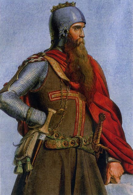 Emperor Frederick I, known as “Barbarossa”.