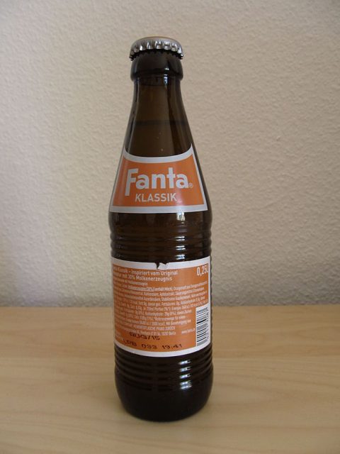 75th anniversary release of Fanta in Germany. Photo: Wikifreund / CC BY-SA 4.0