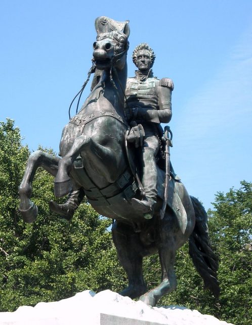 General Andrew Jackson.Photo: AgnosticPreachersKid CC BY-SA 3.0
