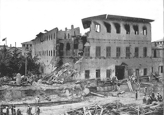 The Sultan’s harem after the bombardment