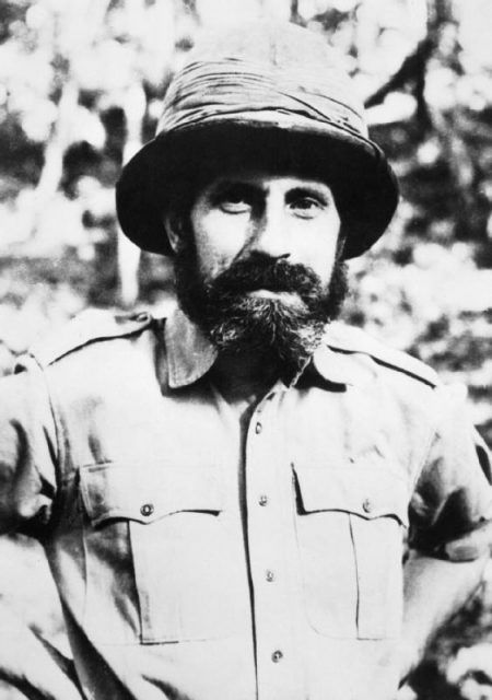 Brigadier Orde Wingate after returning from operations in Japanese-occupied Burma with the Chindits in 1943.