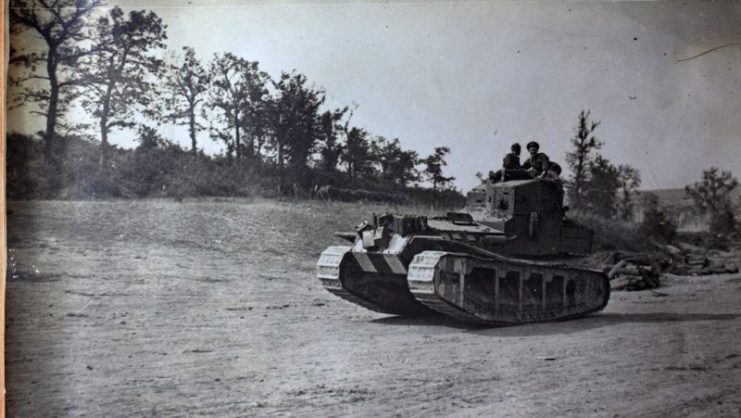 British tank AL25.