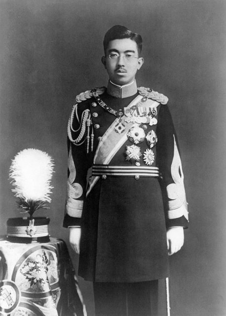 Hirohito in his early years as Emperor.