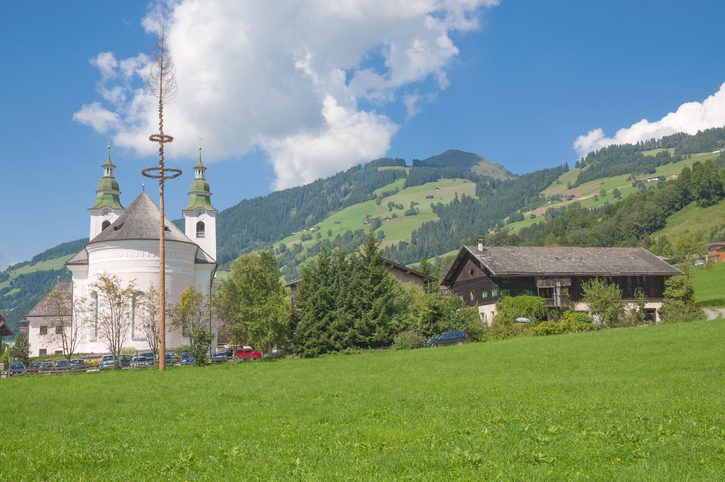 Village of Brixen im Thale near Kitzbuehel,Tirol,Austria