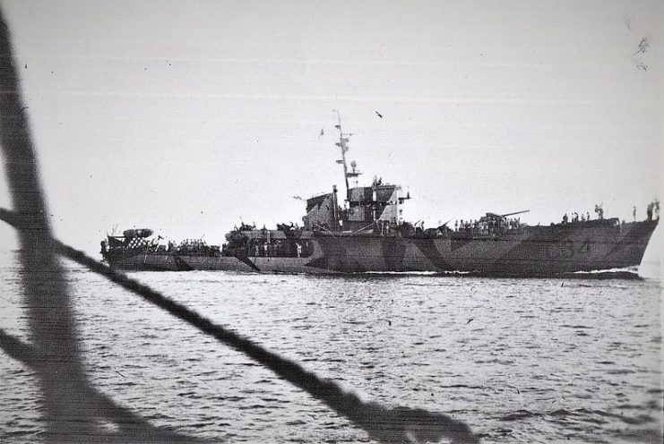 Italian corvette Baionetta