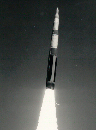 Minuteman II missile test launch