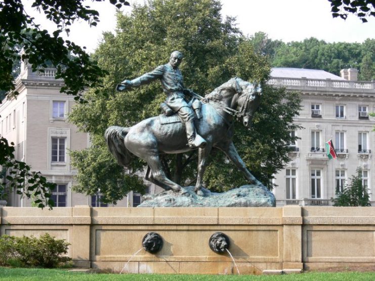 Statue of General Philip Sheridan. Washington.