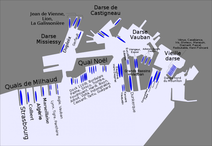 Positions of the main ships during the operation.Photo: Rama CC BY-SA 2.0.png