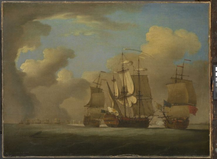 The Capture of the Spanish galleon St Joseph, 23 September 1739