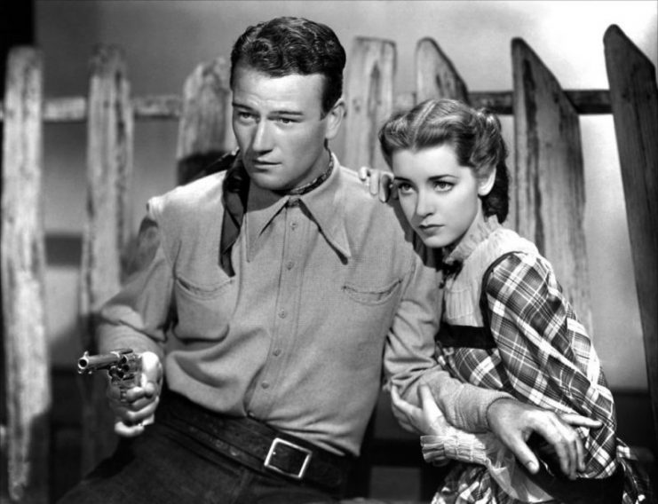 With Marsha Hunt in Born to the West (1937)