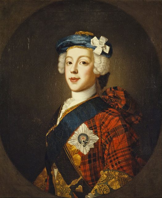 Prince Charles Edward Stuart. Eldest son of Prince James Francis Edward Stuart. Painted by William Mosman around 1730
