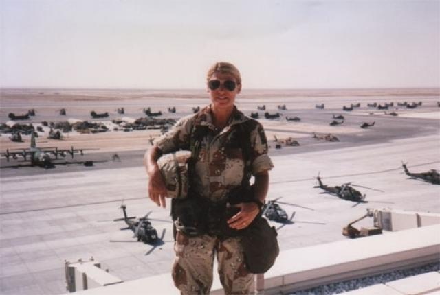 From May 1989 to May 1991, Dunwoody served as executive officer and later division parachute officer for the 407th Supply and Transportation Battalion, 82nd Airborne Division, at Fort Bragg and deployed to Saudi Arabia for Operation Desert Shield/Operation Desert Storm.