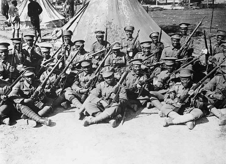 British West Indies Regiment at the Somme, September 1916