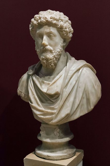 Bust of Marcus Aurelius in the Archaeological Museum of Istanbul, Turkey.Photo: Sting CC BY-SA 3.0