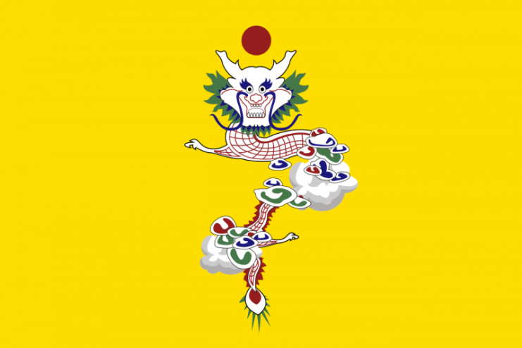 Flag of Taiping Heavenly Kingdom.