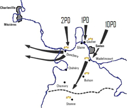 German advance by 14 May 1940.