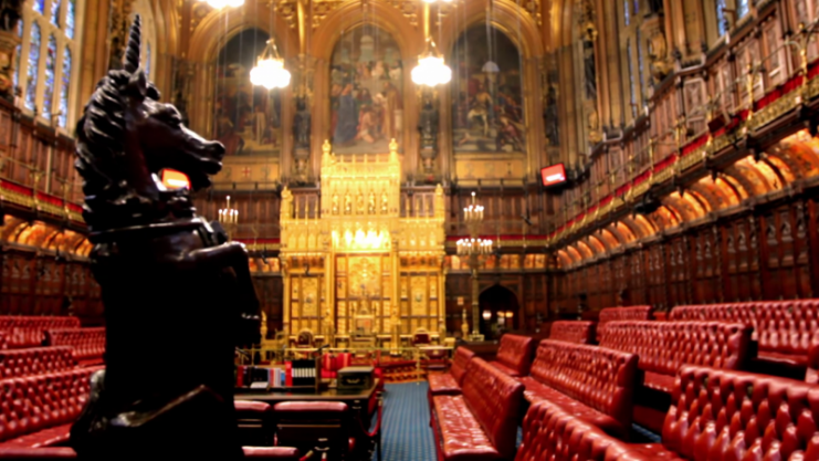 Chamber of the House of Lords Photo by UK Parliament CC BY 3.0