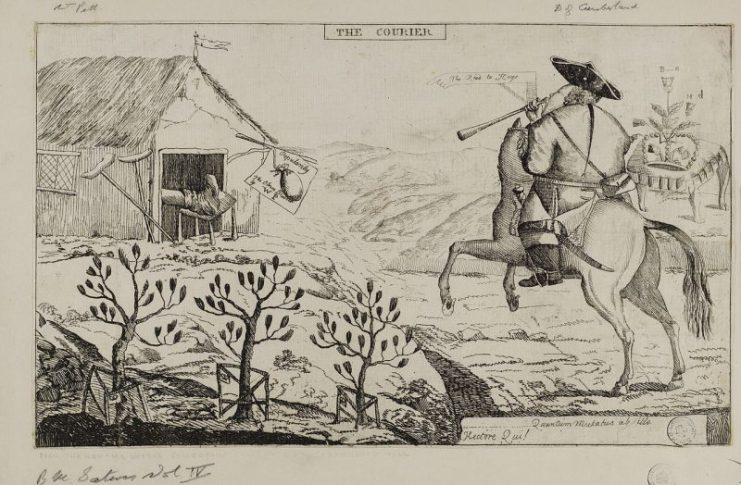 Jacobite satire of the Duke of Cumberland in the Highlands