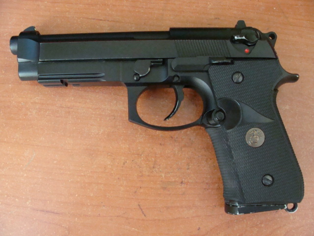 Beretta M9A1. Photo: Tomandandy – CC BY-SA 3.0