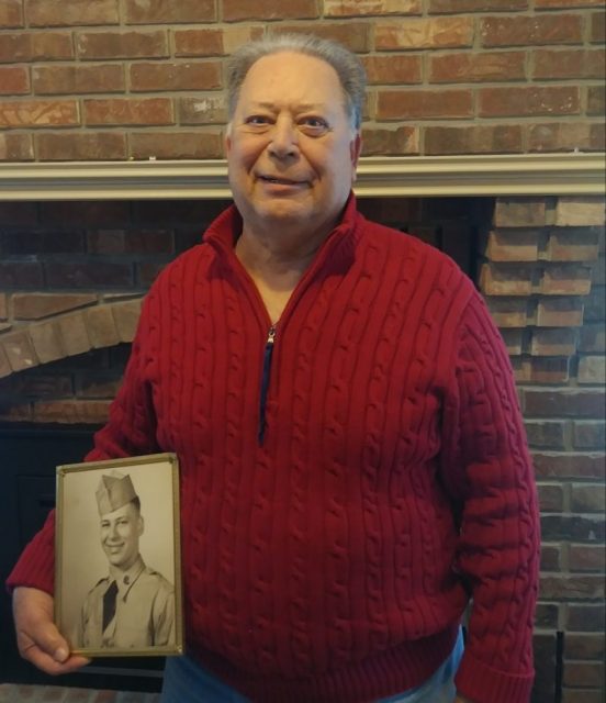 A first-generation U.S. citizen, Dennis Oppenheim served a 3-year enlistment with a U.S. Army rocket crew in the 1950s and later retired from the Missouri National Guard. Courtesy of Jeremy P. Amick