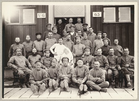 Russian POWs at Horserød camp.Photo: Unknown CC BY-SA 3.0