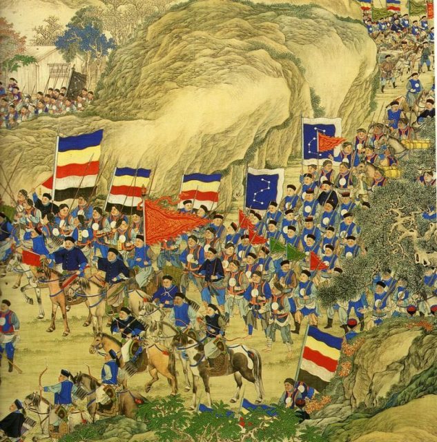 Suppression of the Taiping Rebellion.