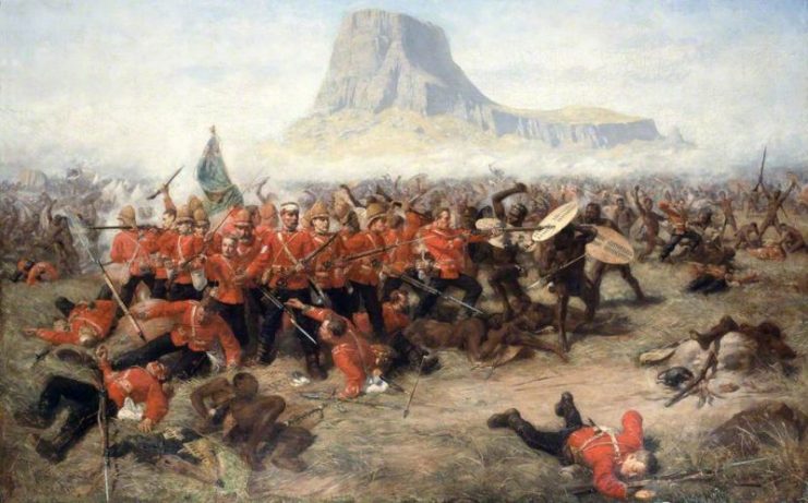 The Battle of Isandlwana (Charles Edwin Fripp)